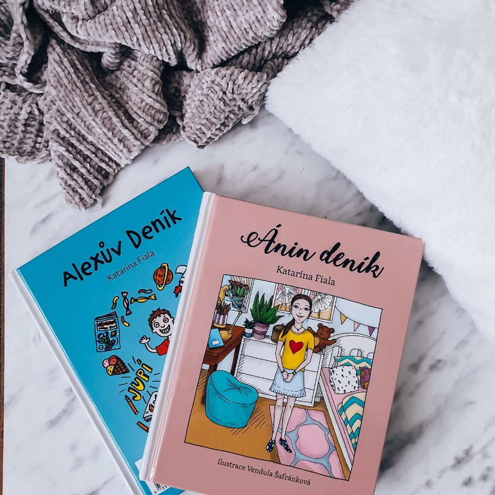 Podpořte novou knihu pro děti ÁNIN DENÍK / ALEXŮV DENÍK