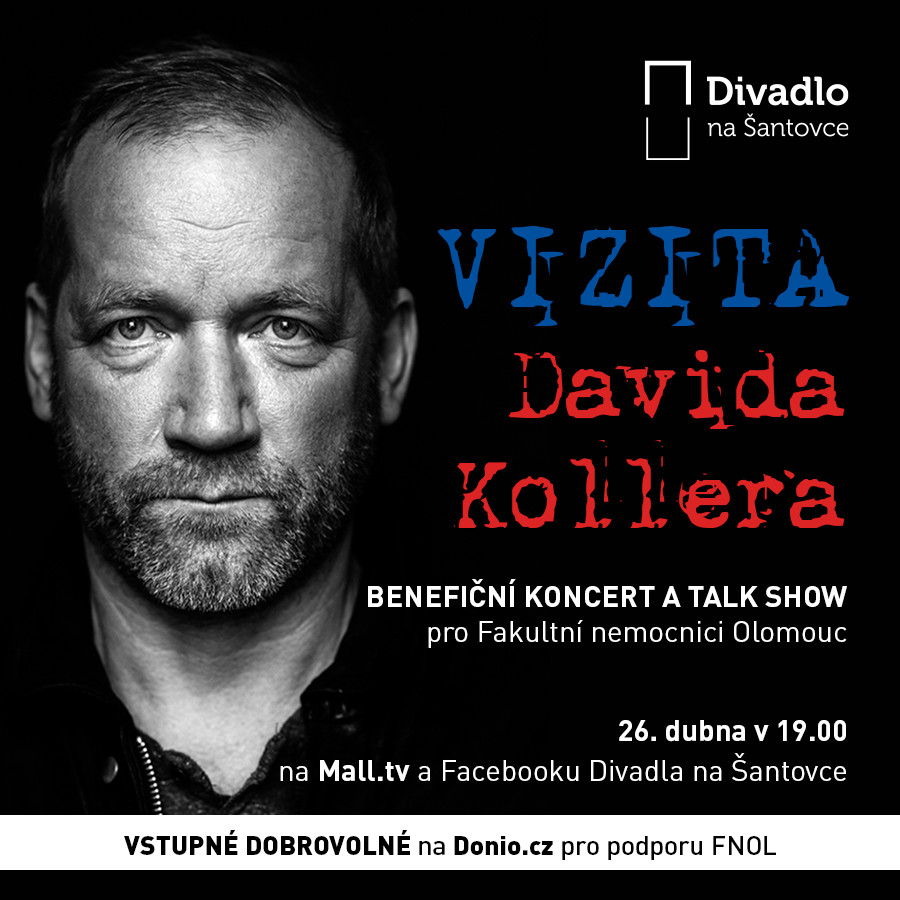 David Koller zahraje pro Fakultní nemocnici Olomouc #kulturažije