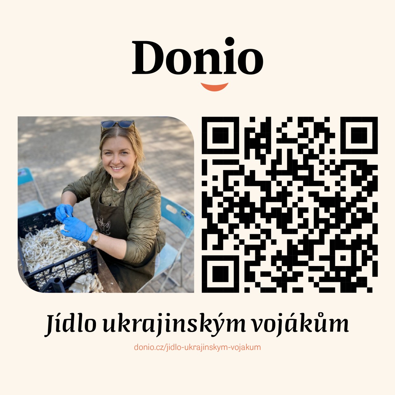 Poskytli jste jídlo ukrajinským vojákům