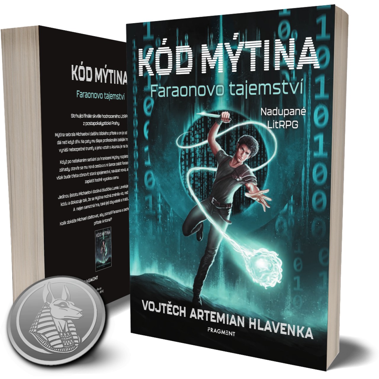 Podpořili jste vydání Kódu Mýtina - Faraonovo tajemství (LitRPG)