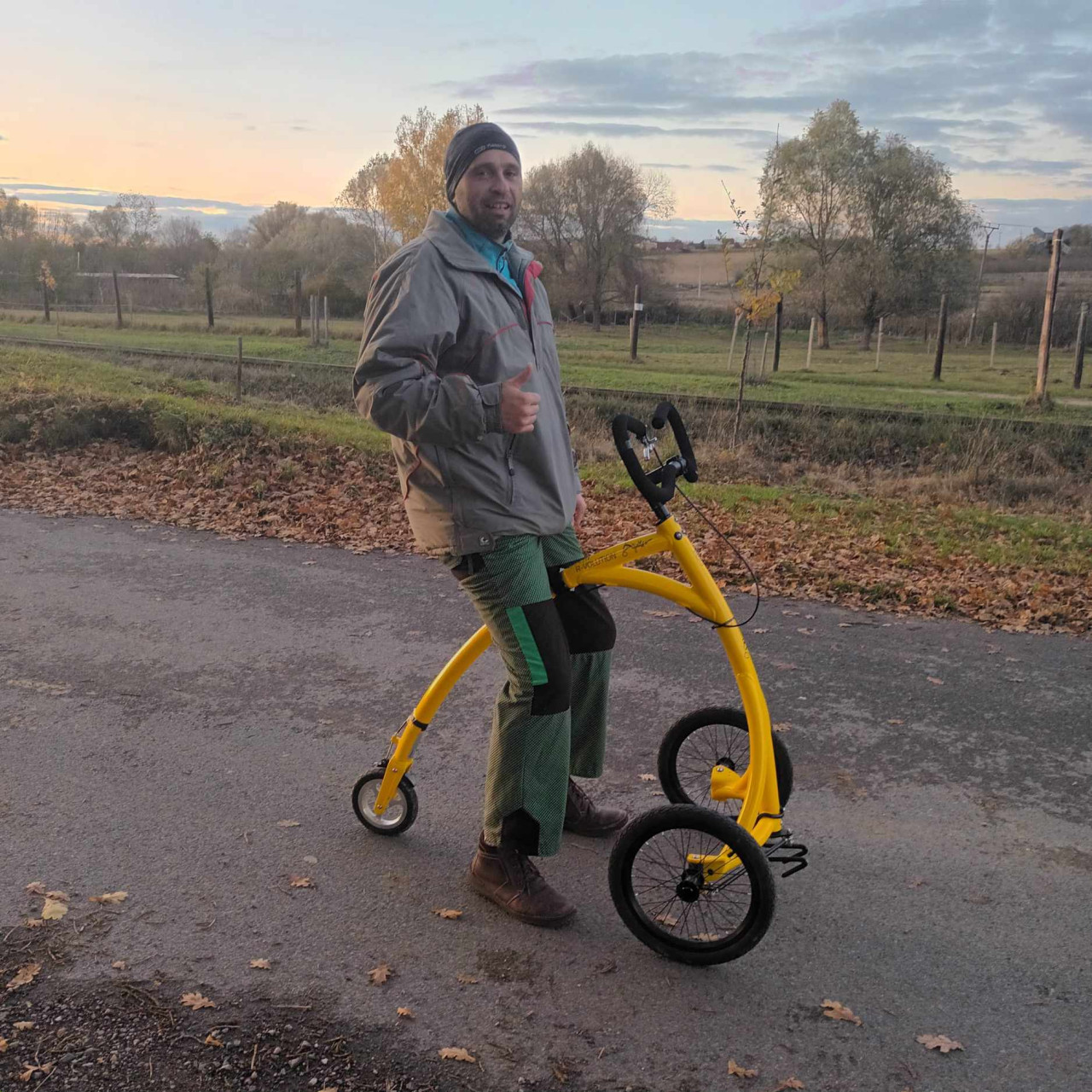 Složili jste se na chodítko Alinker