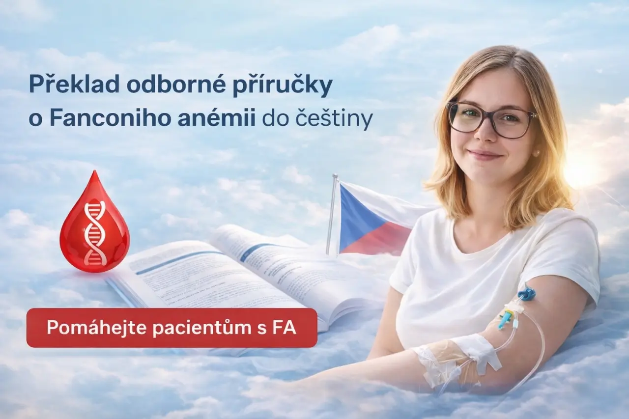 Překlad odborné příručky o Fanconiho anémii do češtiny