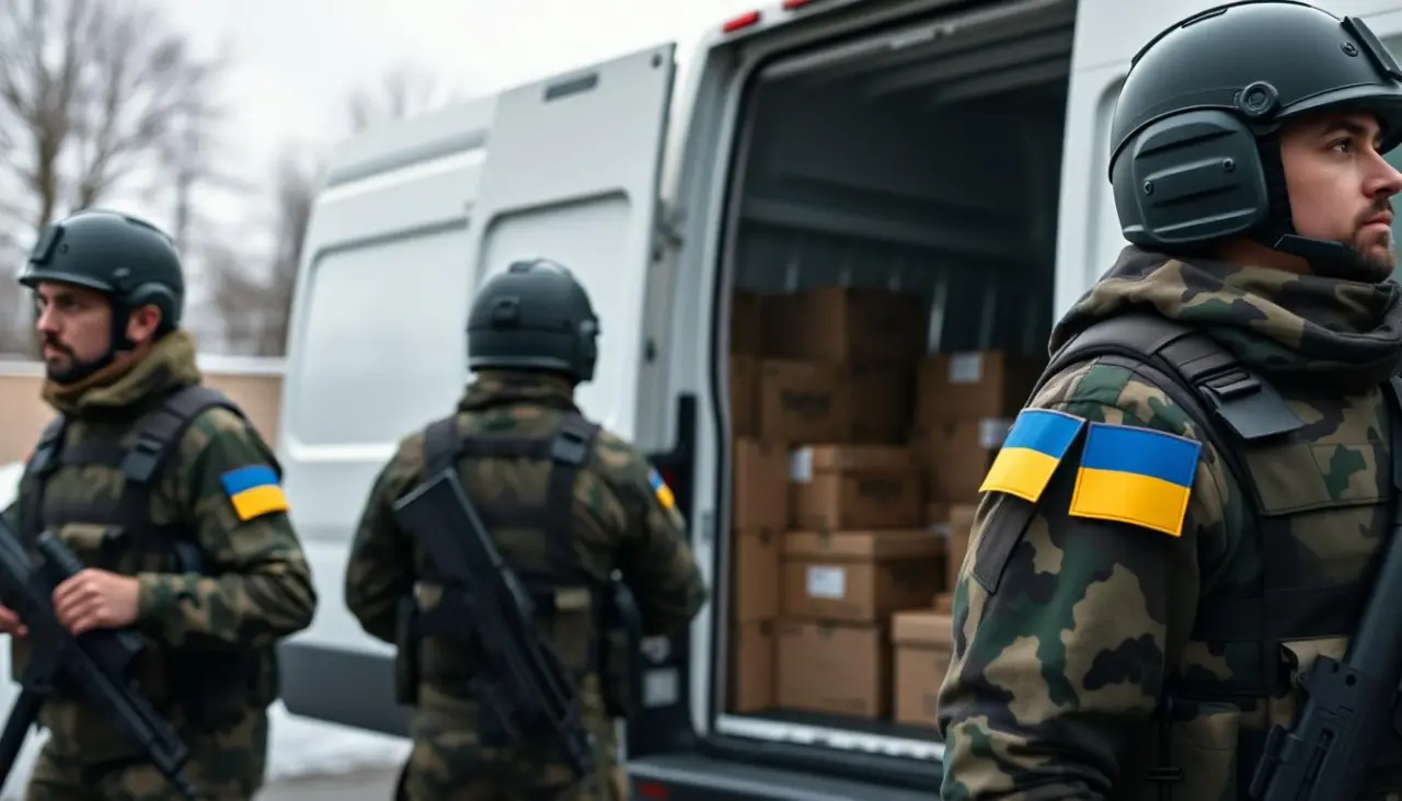 Pomohli jste dopravit zdravotnické a taktické zásoby zdravotníkům na Donbase