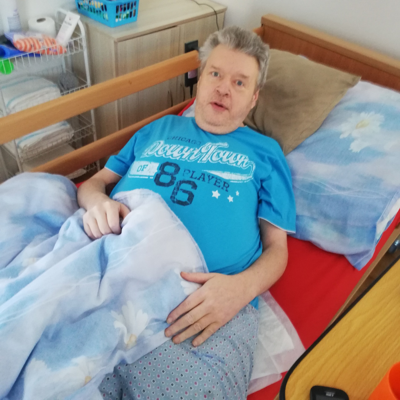 Pomohli jste Vladimírovi se zaplacením pobytu v Českobudějovickém spolku spokojeného staří z. s.