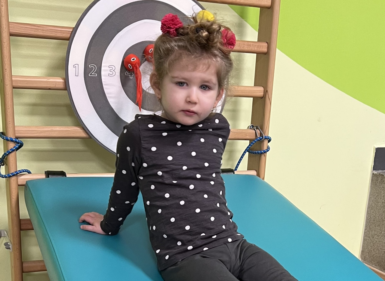 Složili jste se na neurorehabilitace pro Pavlínku