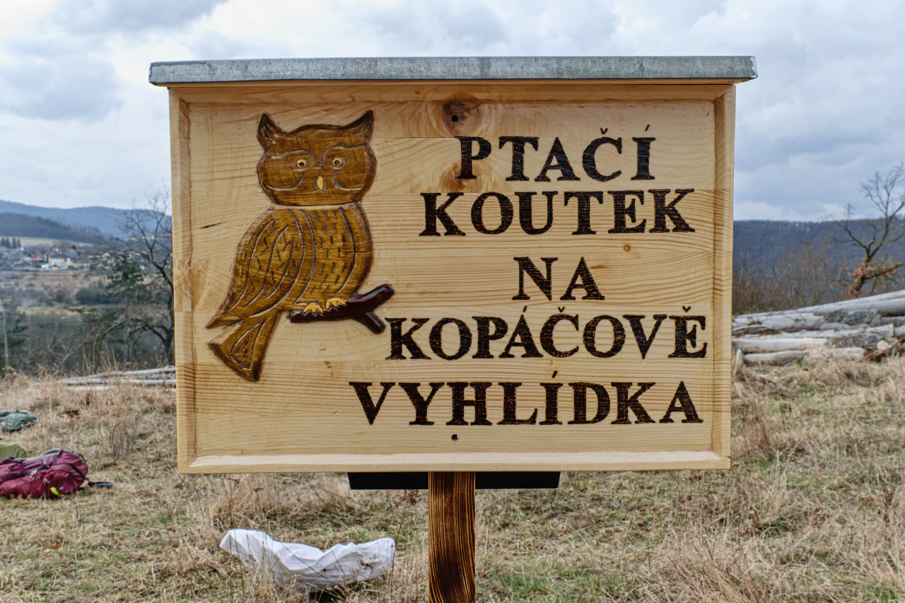 Ptačí koutek - místo pro volně žijící ptáky