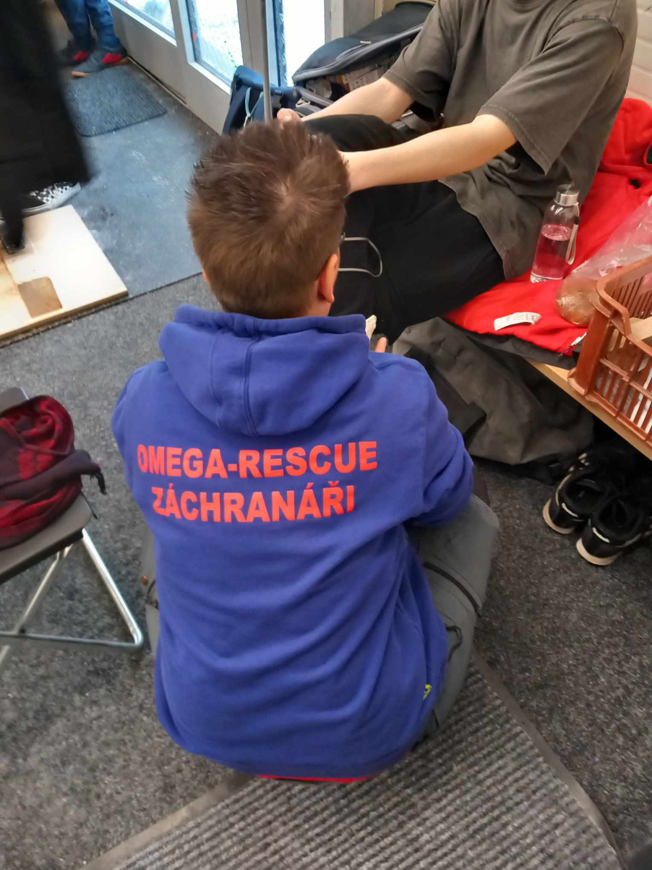 Sbírka vybavení pro dobrovolné záchranáře