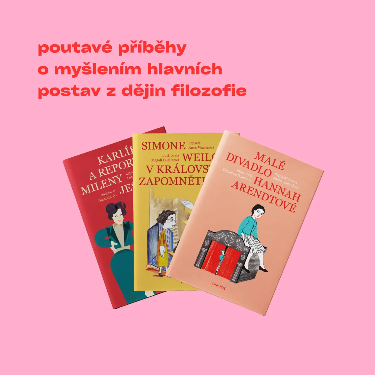 Milena & Franz: podpořte vydání dvou nových knih