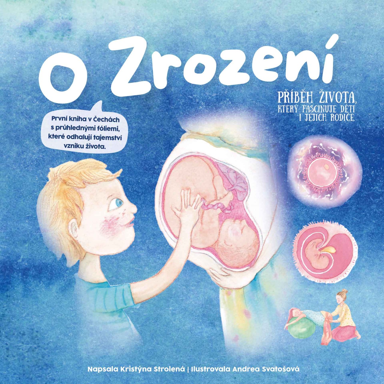 Kniha O Zrození pro děti a zvídavé dospělé - Přispějte a pomozte jí na svět