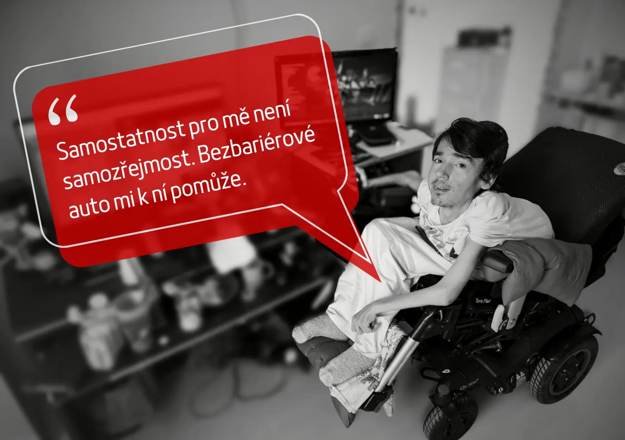 Rozjeďme to pro Ondřeje – bezbariérové auto pro svobodu v každodenním životě