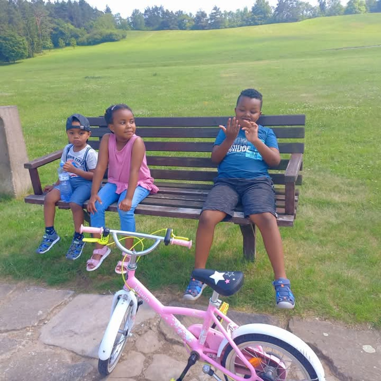 Pomozte matce tří dětí se zdravotním postižením vrátit se do své domovské země. / Help a mother of three kids with disabilities go back to her home country.