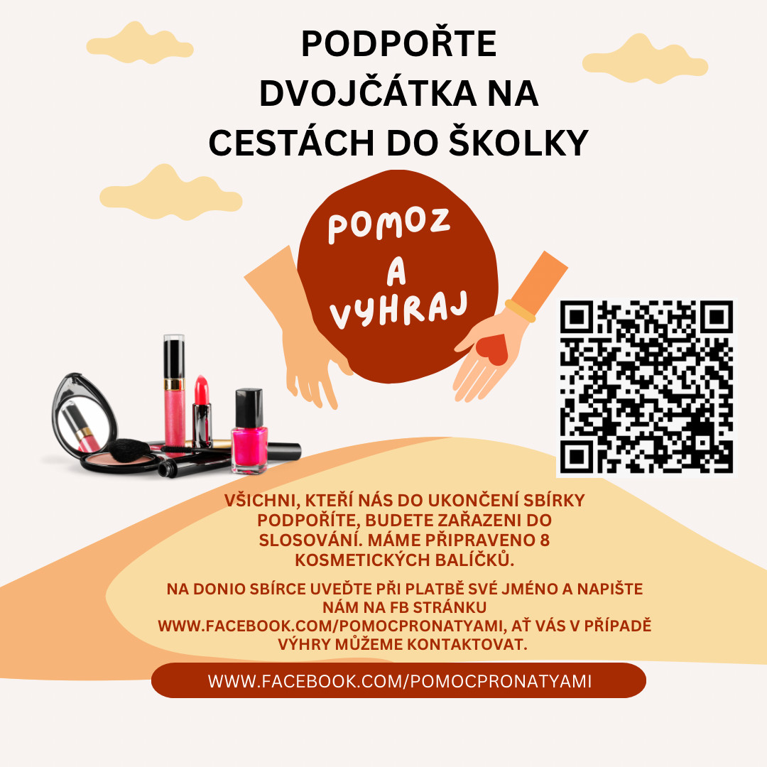 Pomoz dvojčátkům a vyhraj kosmetiku