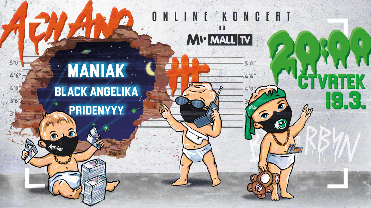 Raper Maniak + Pridenyyy a DJ Black Angelika pro ŽIVOT 90 a Český červený kříž #kulturažije