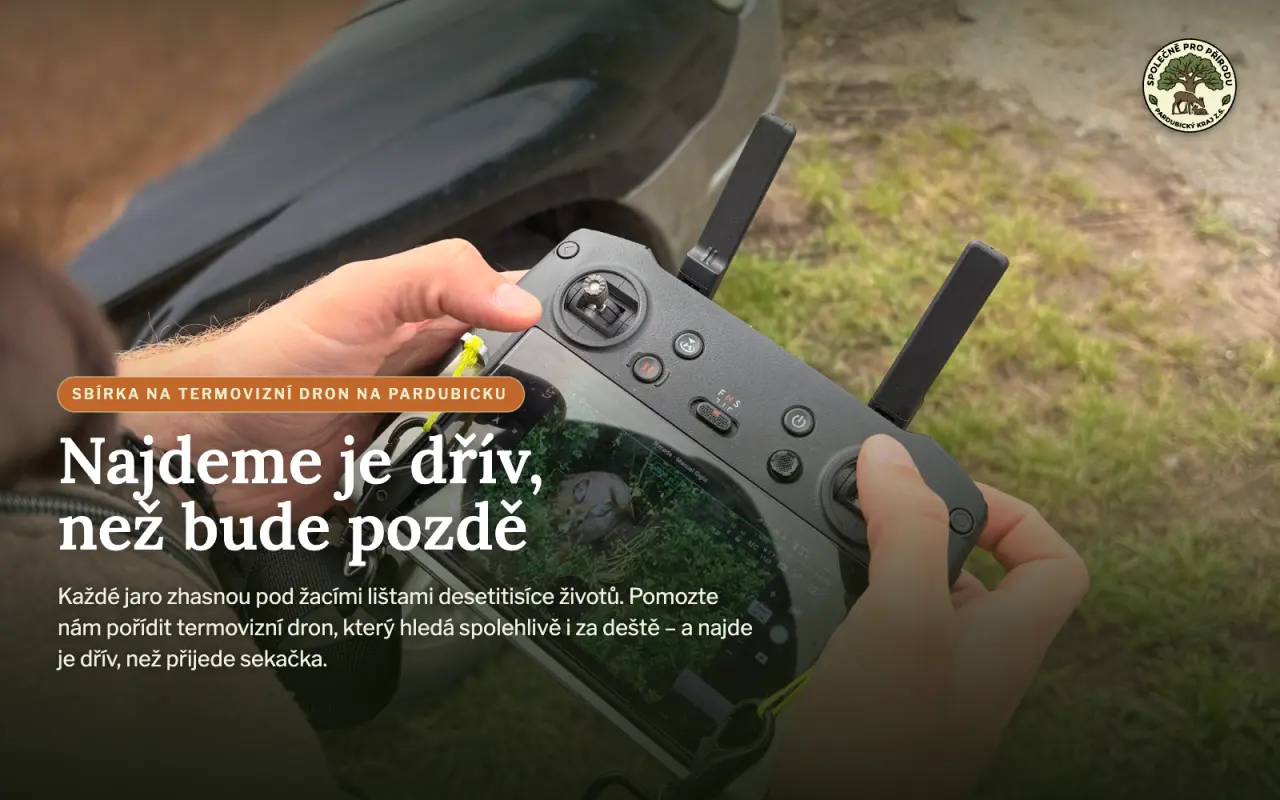 Vstáváme ve čtyři a hledáme srnčata dronem dřív než sekačka. Ale co za deště?