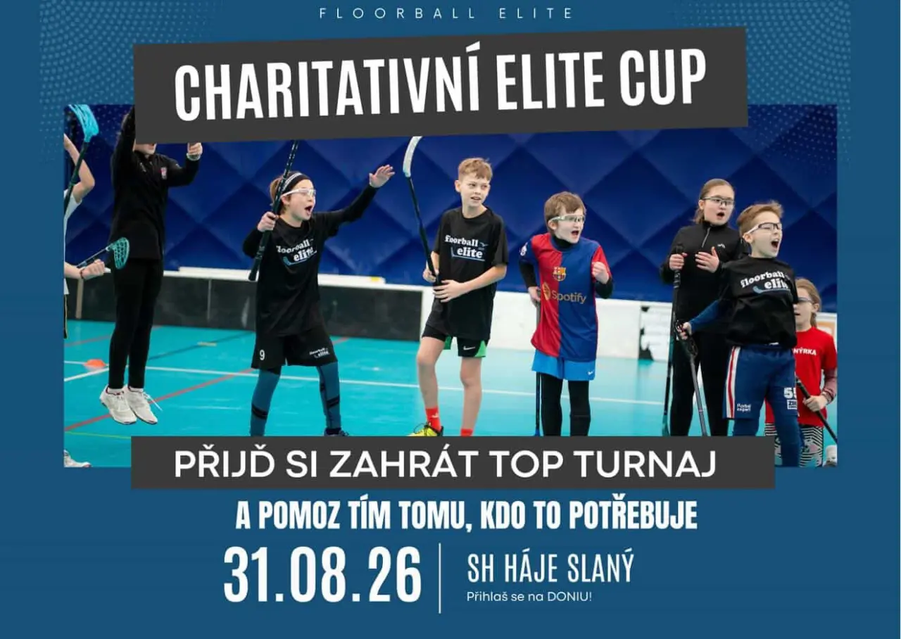 Floorball Elite Pomáhá dětem s onkologickým onemocněním