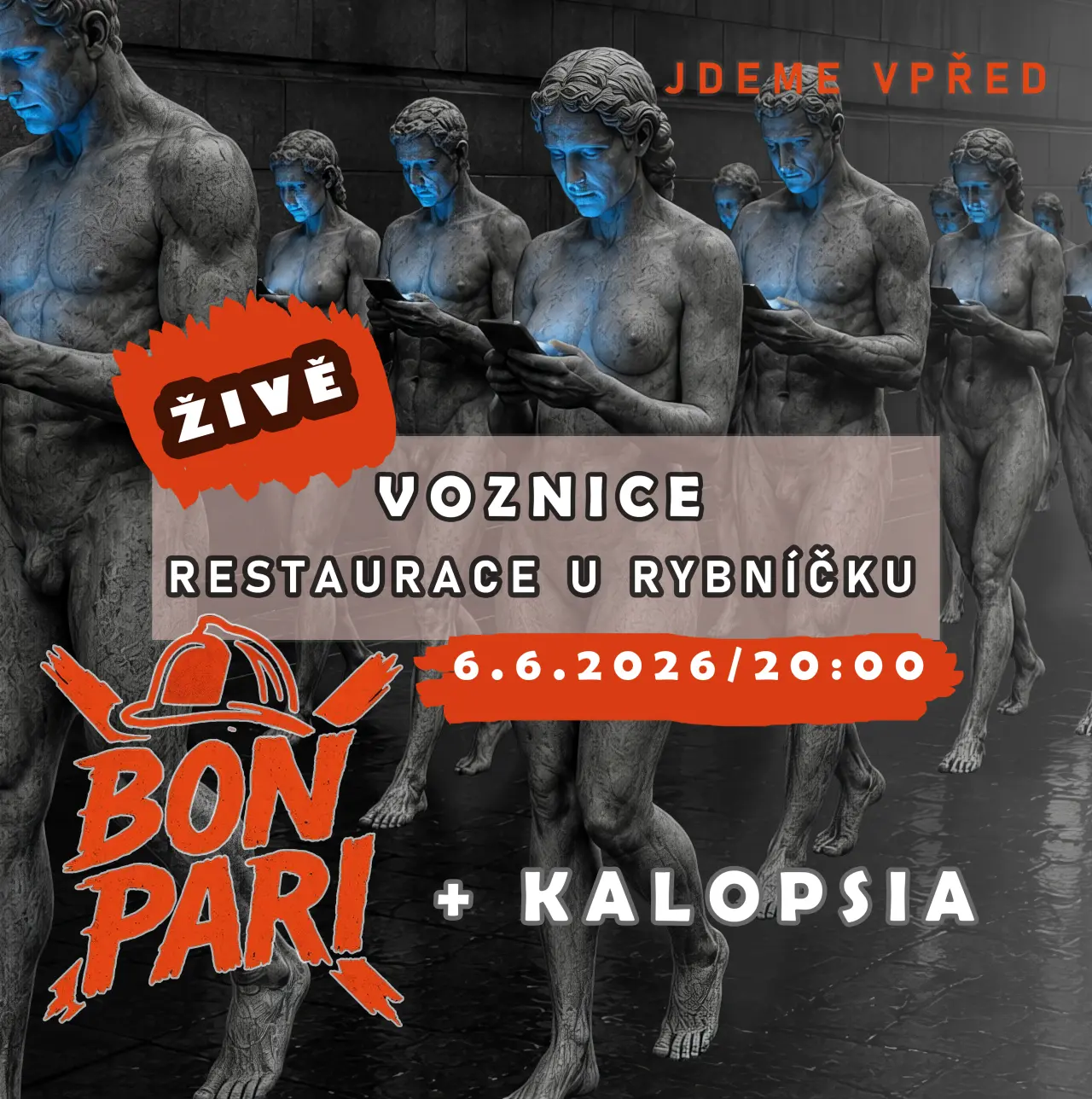Kapela Bon Pari po 33 letech vydává NOVÉ album, buďte u toho!
