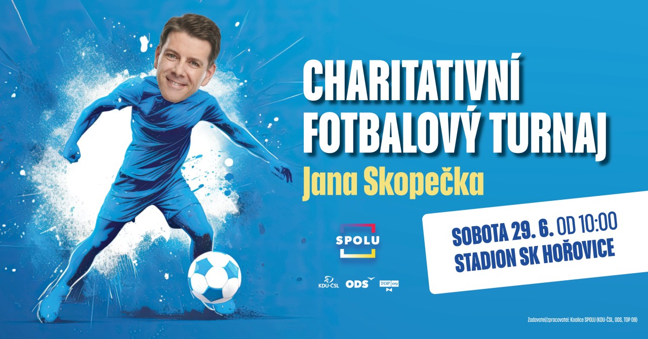 Charitativní fotbal Jana Skopečka v Hořovicích