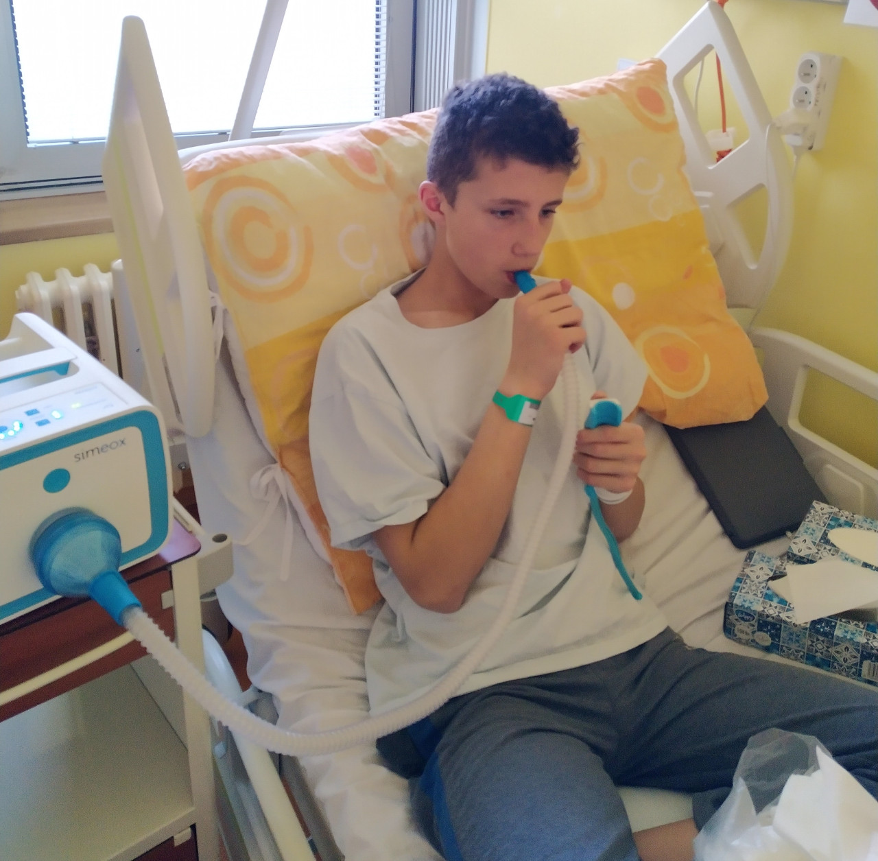 Petřík může nyní lépe dýchat
