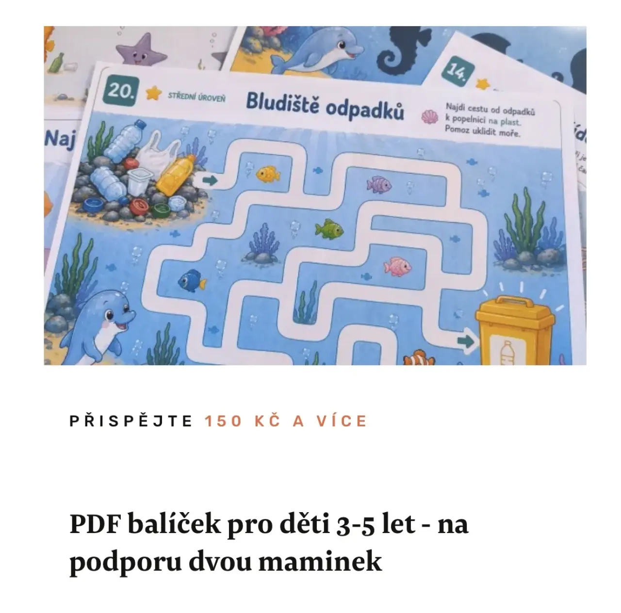 Podpořili jste vydání knížky o delfínovi Luckym