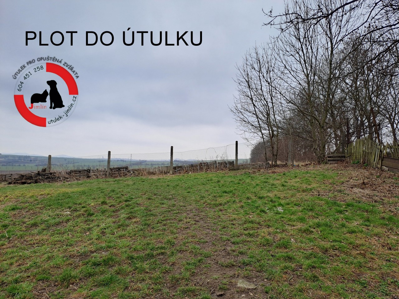 Pořídili jste s námi do útulku plot do výběhu