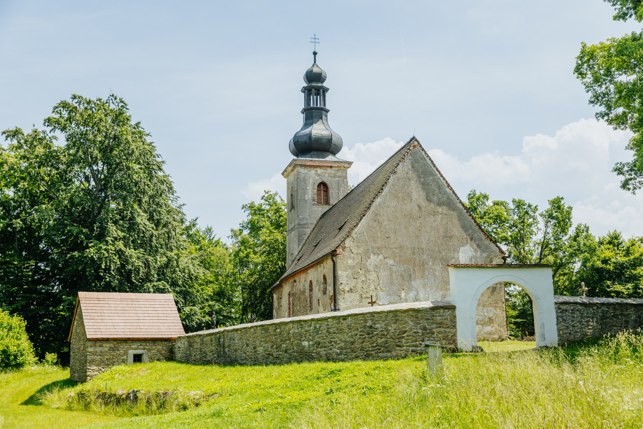 Záchrana kostela v Klení - Benešov nad Černou