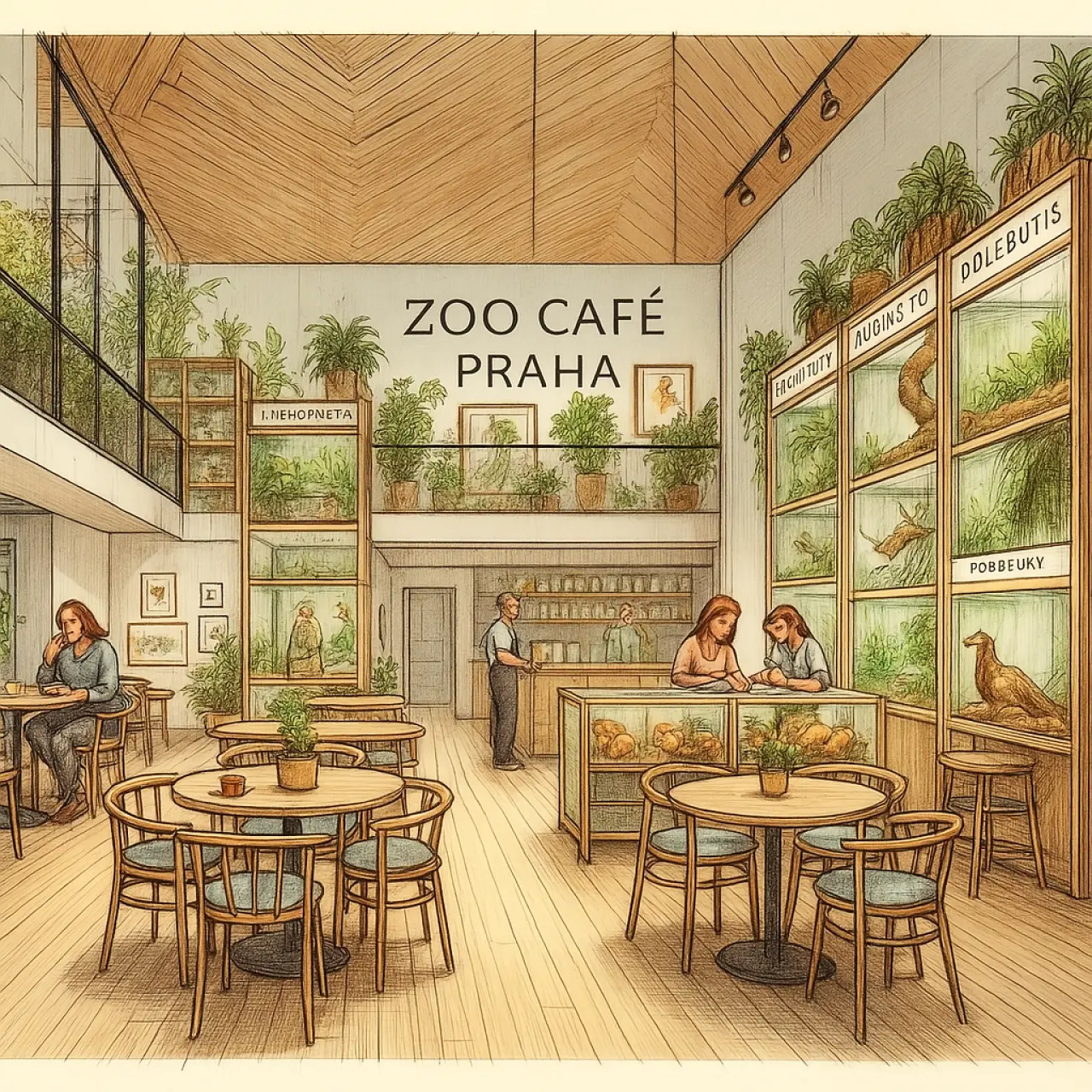 🐾 Zoo Café Praha – Zachraňujeme zvířata, spojujeme lidi