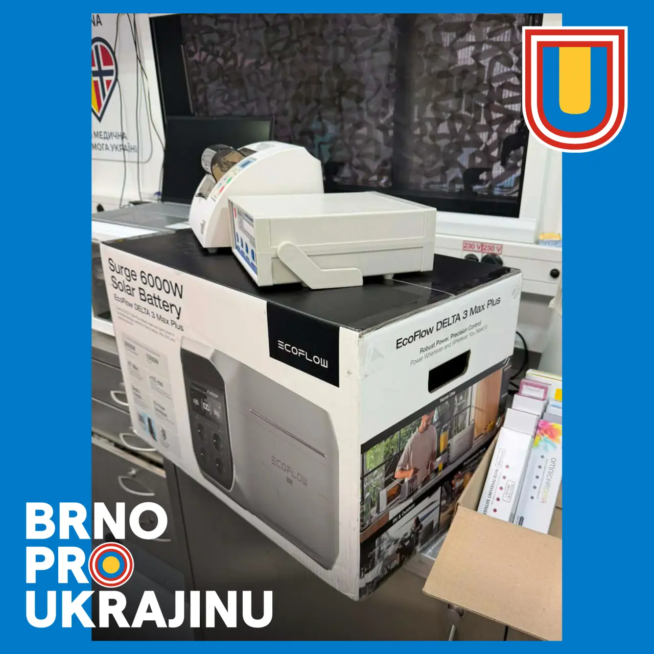 Pomohli jste vybavit mobilní zubařskou ambulanci pro Sumskou oblast
