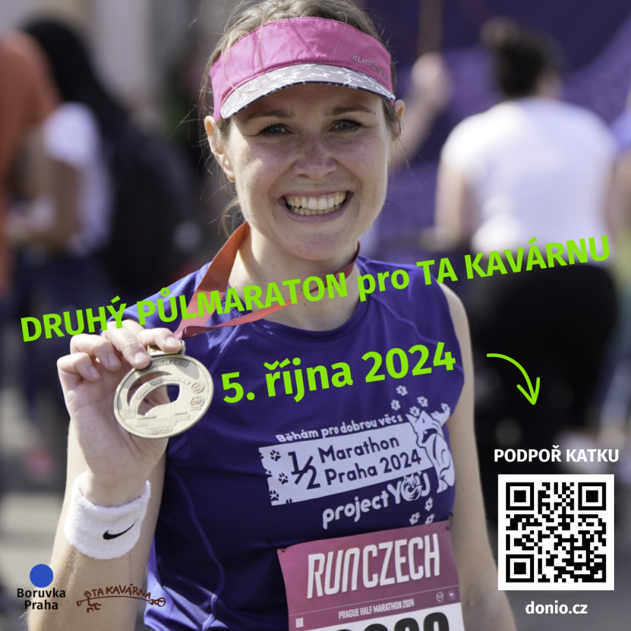 Půlmaraton pro TAKAVÁRNU - za smysluplný život pro lidi s hendikepem