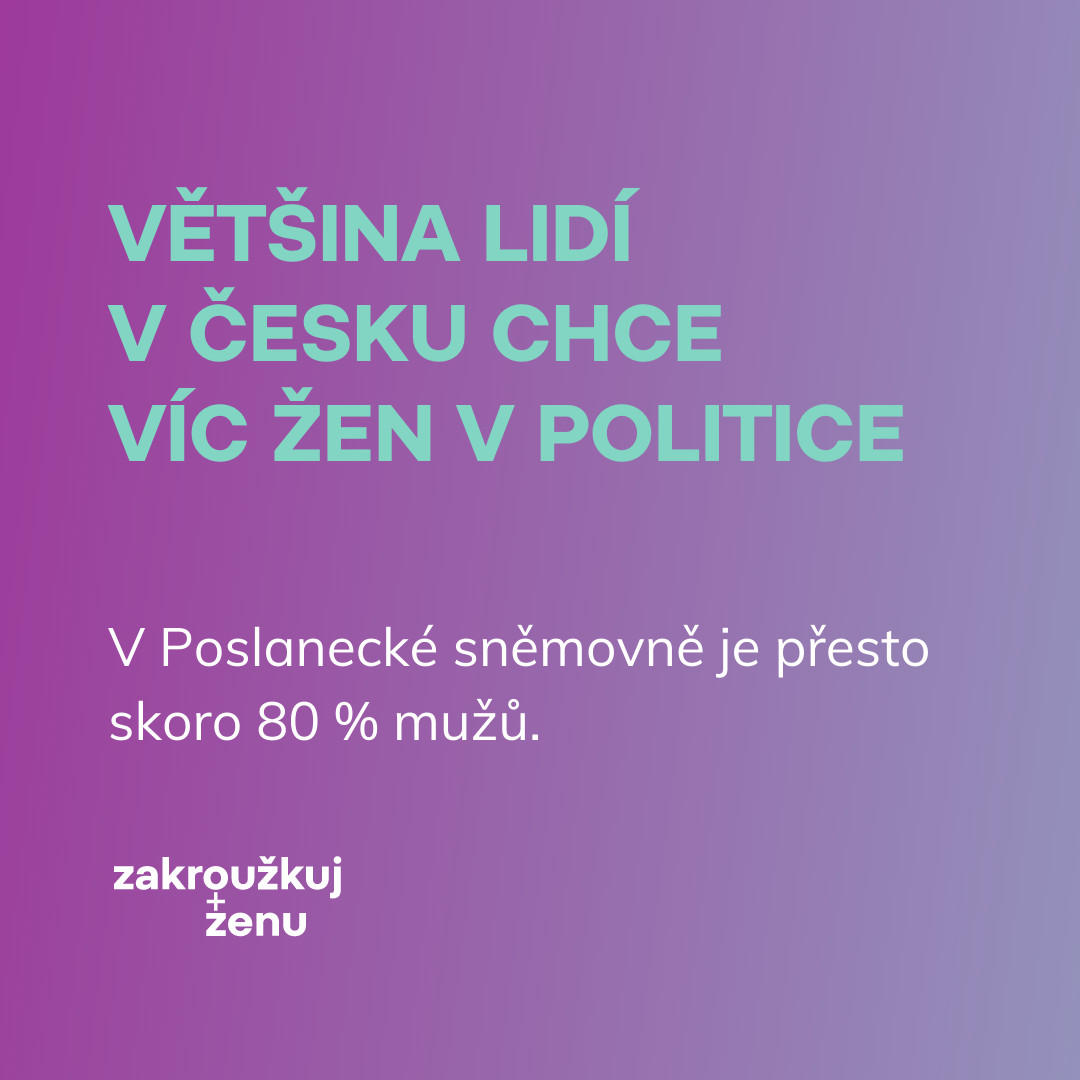 Kampaň Zakroužkuj ženu
