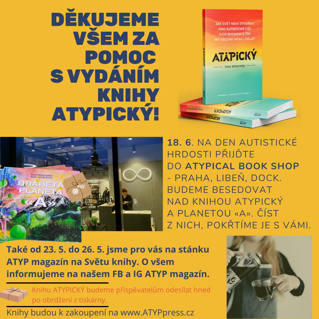 ATYPICKÝ - kniha od autistického pedagoga