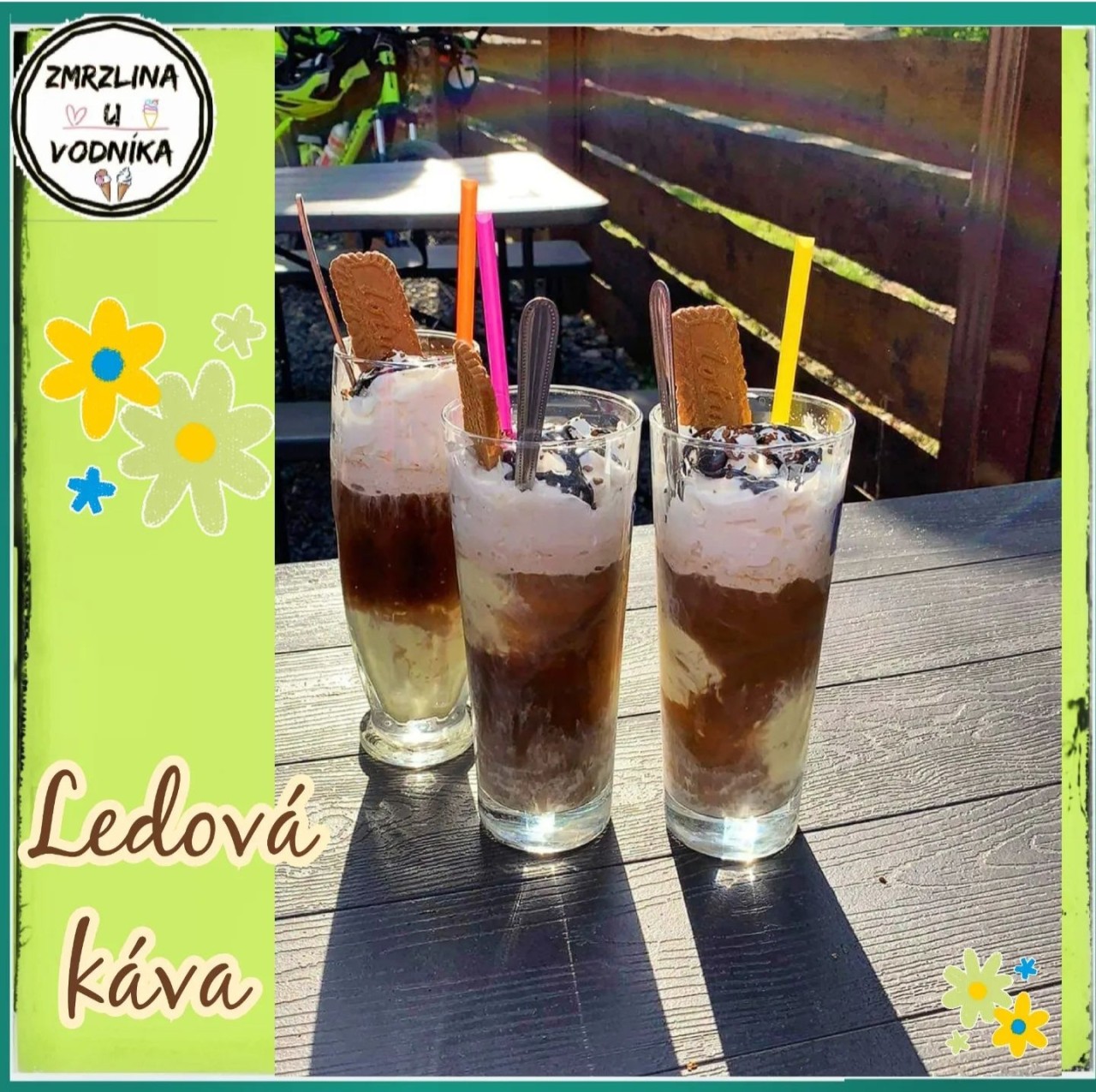 Zmrzlina u Vodníka - vše vzala voda.