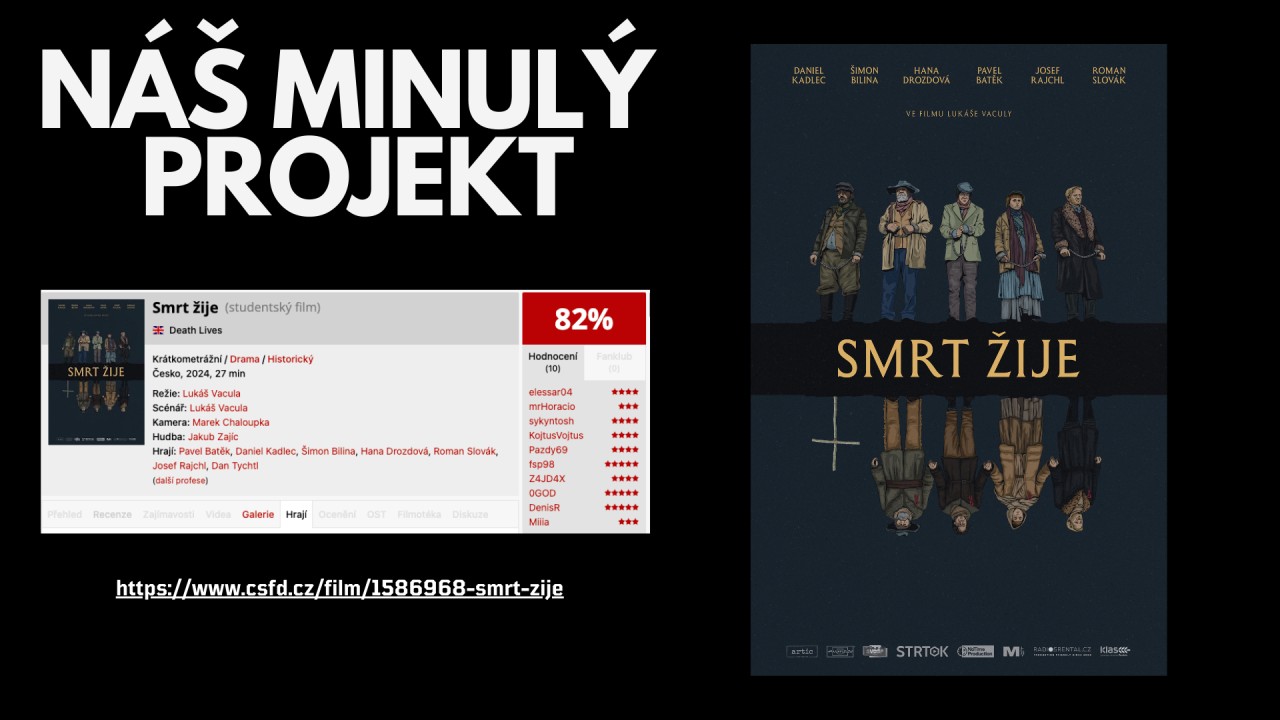Podpořili jste natočení filmu KREV NENÍ VODA