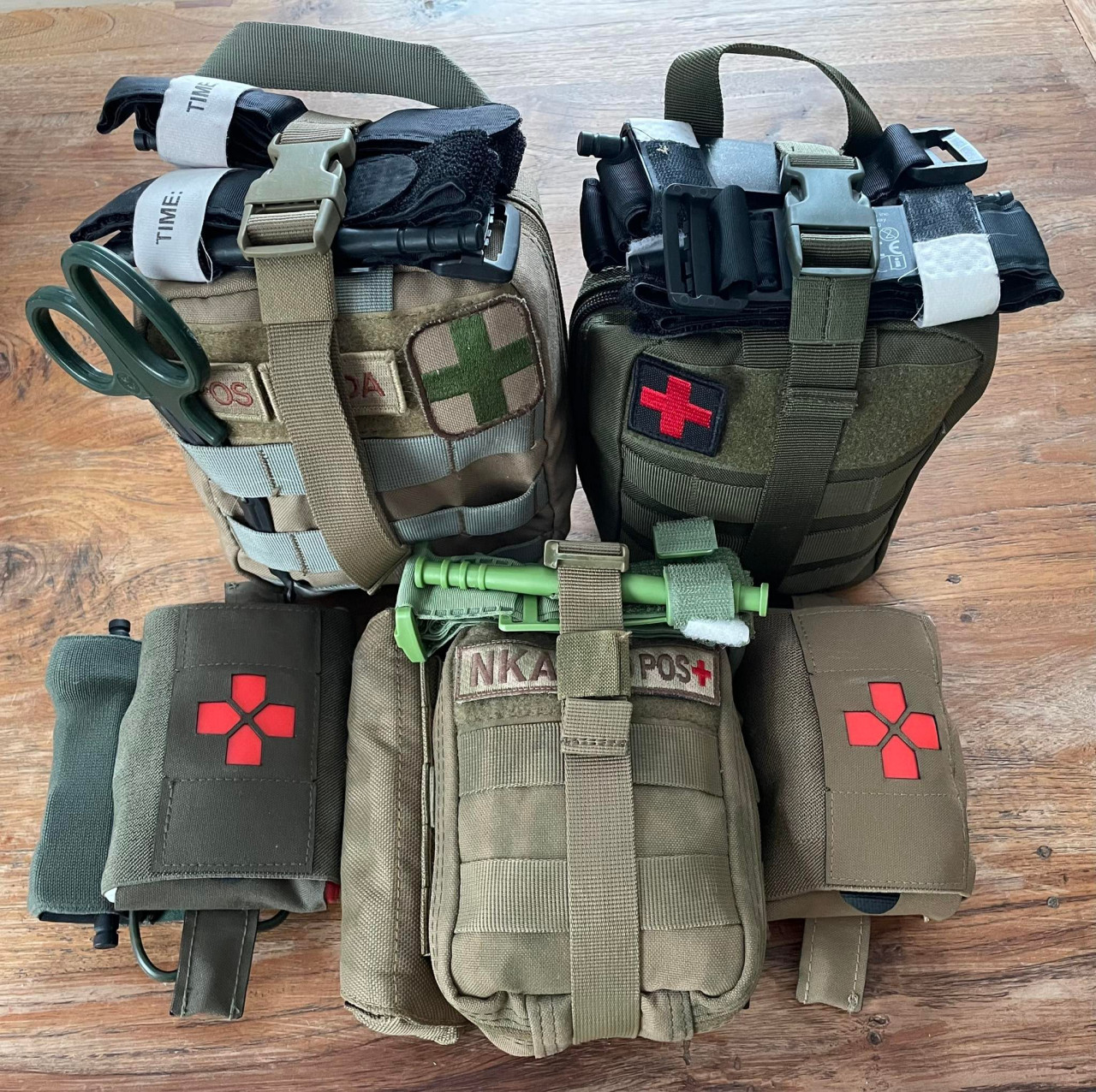 Individual first aid kits for Ukraine/Speciální lékárničky pro pomoc Ukrajině