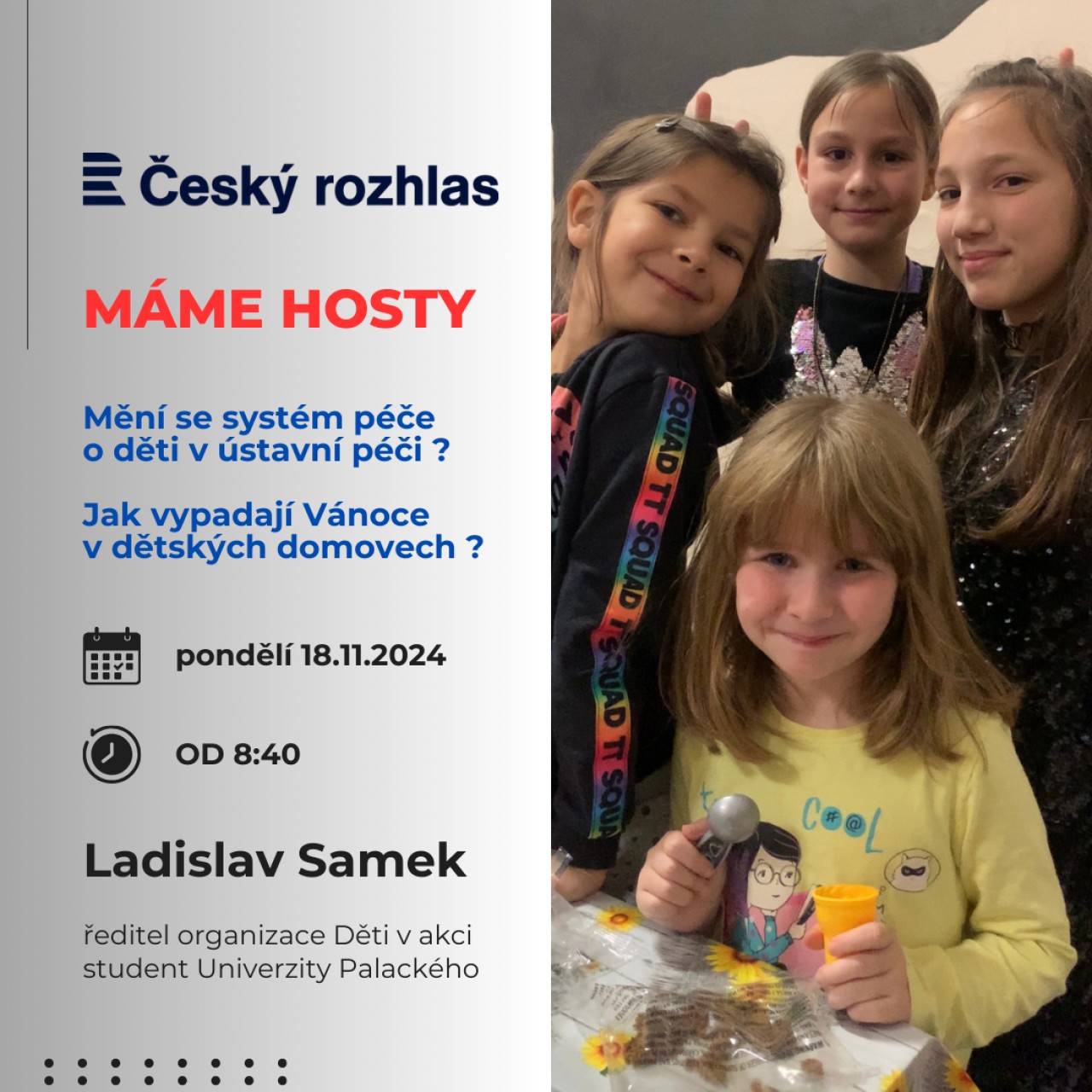 Pomohli jste dopřát Vánoce dětem, kterým osud nepřál.