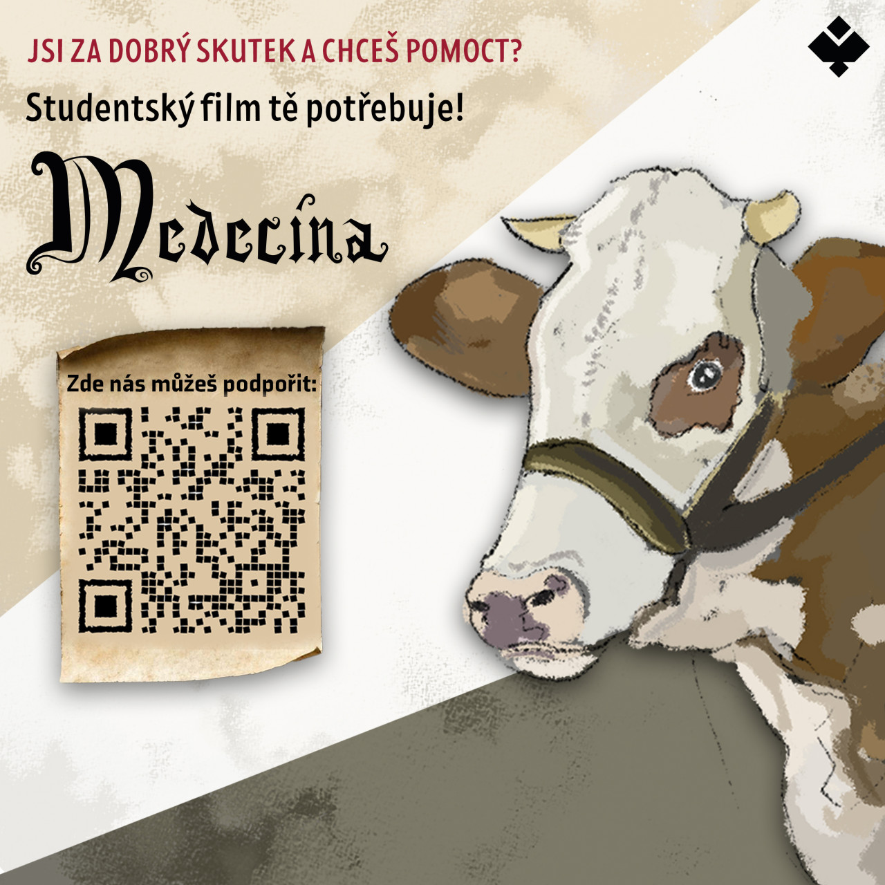 Podpořte studentský film Medecína