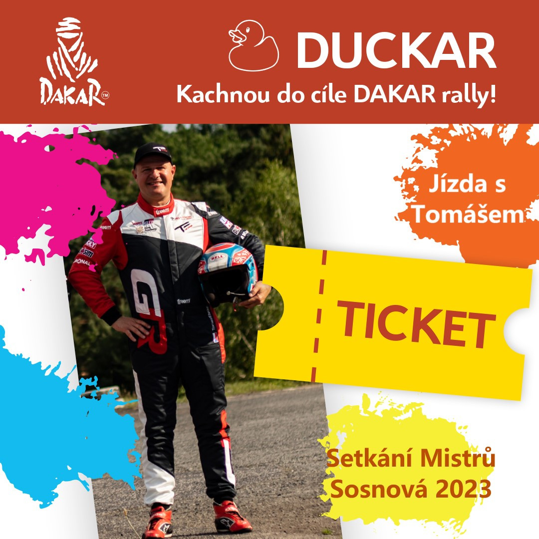 DUCKAR Kachna jede do cíle DAKAR rally. Pomozte nám dostat legendární kachnu (Citroën 2CV) na DAKAR Classic 2024! Holická-Engová.