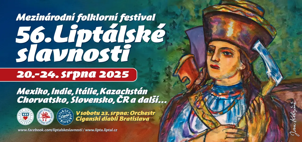 56. Mezinárodní folklorní festival Liptálské slavnosti 2025