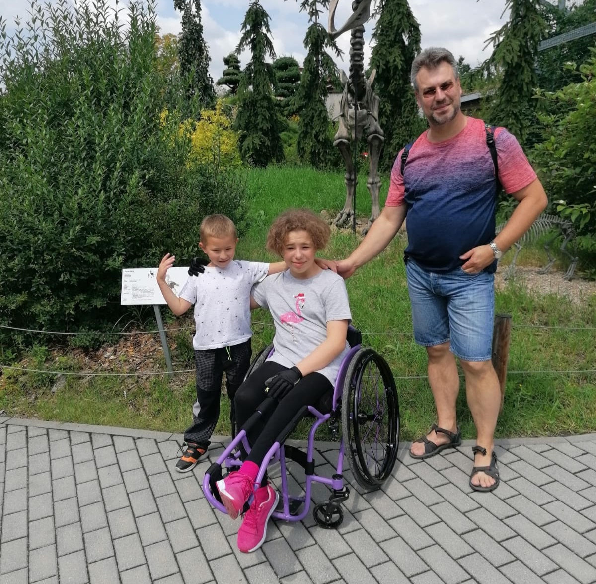 Přispějme Sašence na nové speciální lyže