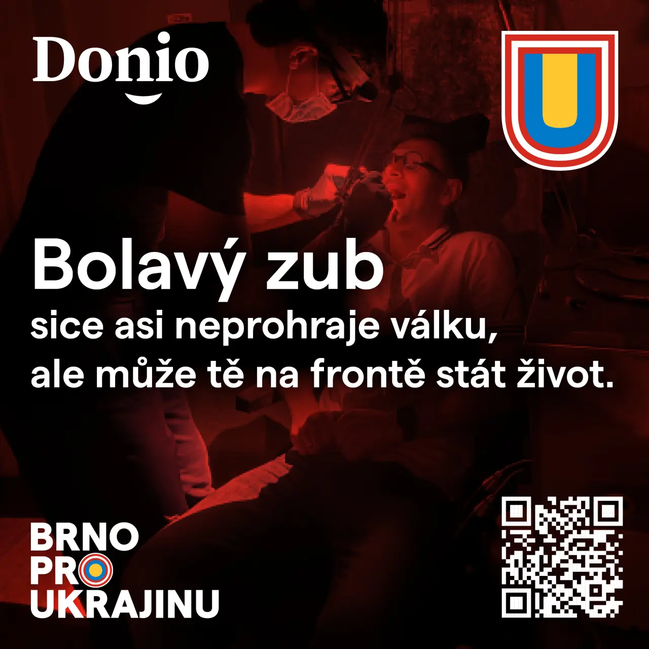 Pomohli jste vybavit mobilní zubařskou ambulanci pro Sumskou oblast