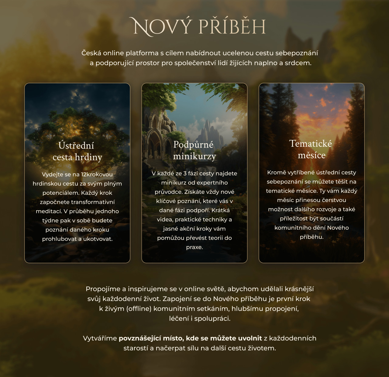 Nový příběh: Hrdinská cesta sebepoznání