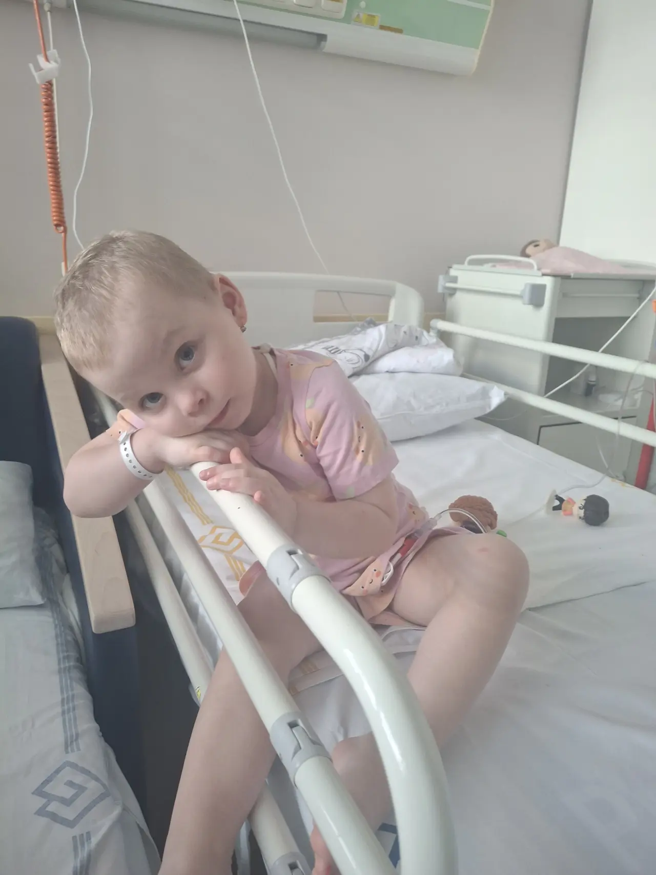 Pomozte tříleté Natálce a její rodině v boji s leukémií