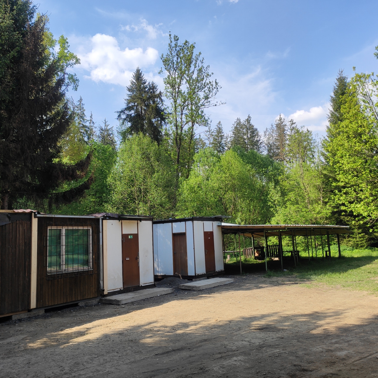 Požár na Bobří základně 2023