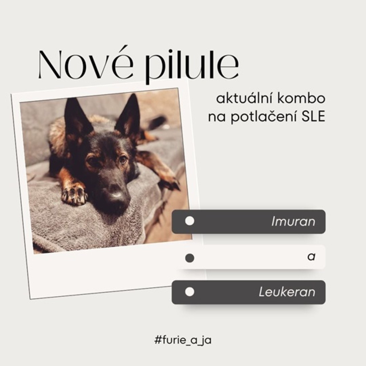 Pomoc Furině v boji s lupusem (SLE)