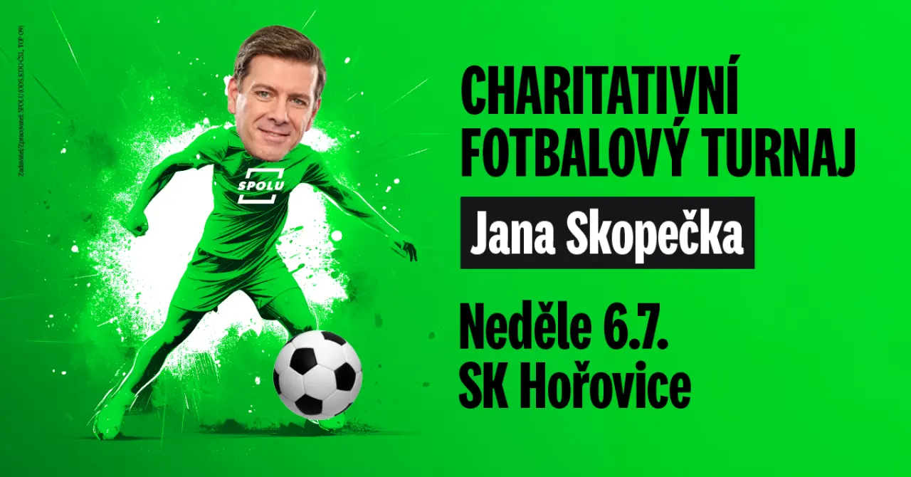 Charitativní fotbalový turnaj Jana Skopečka v Hořovicích