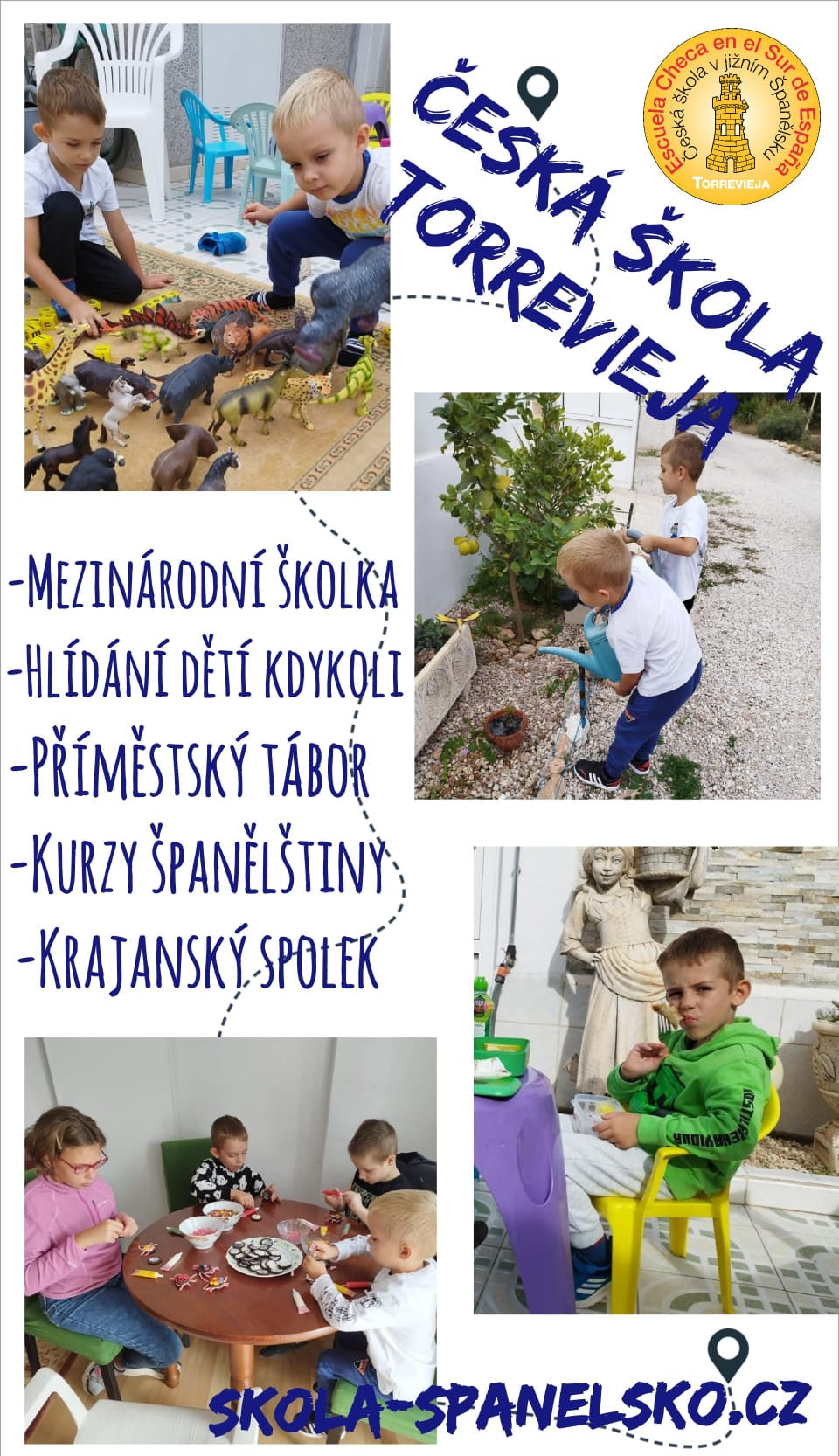 Pomozte zachovat český jazyk, tradice, zvyky a obyčeje u dětí ve Španělsku