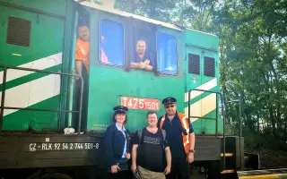 Podpořte opravu motoru motorového vozu M131.1470 "Hurvínek"