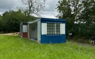 Zázemí pro lesní klub v Třebýcině u Měčína