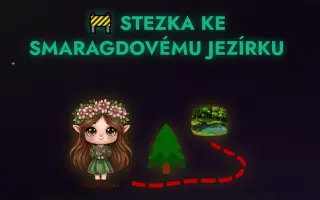 Pohádková stezka ke Smaragdovému jezírku – dobrodružství v přírodě pro celé rodiny