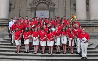 Dechový orchestr jede na soutěž do Číny