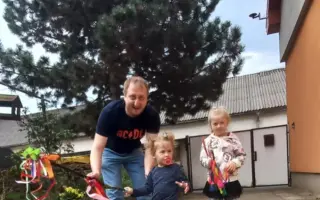 Pomoc mamince se dvěma dětmi po náhlé ztrátě tatínka..